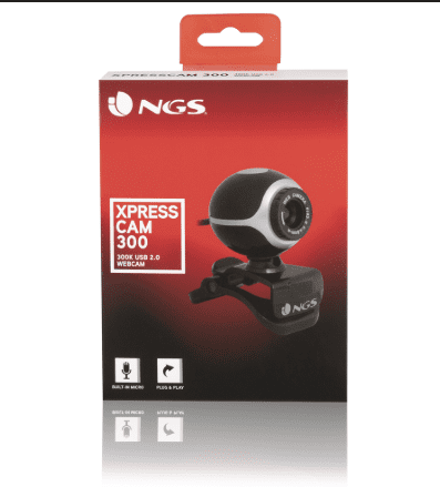 🎥 Webcam NGS XpressCam 300 – 300K com Microfone Integrado e Jack 3.5mm - Image 3