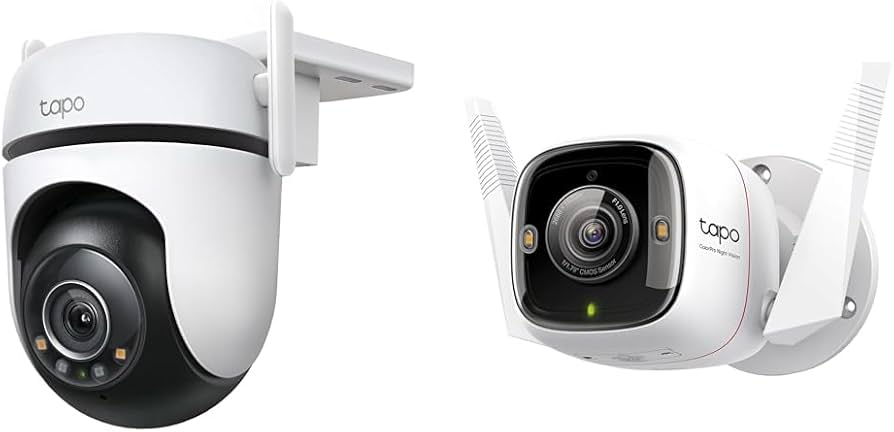 CAM WIRELESS TP-LINK OUTDOOR 3MP MOTION DETECTION 2UN
