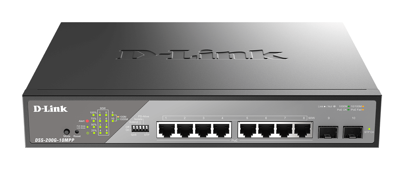SWITCH 24 DLINK 10/100 S/GESTAO QOS M