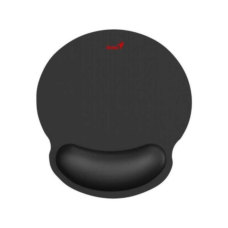 TAPETE P/ MOUSE GENIUS C/ APOIO GEL PRETO