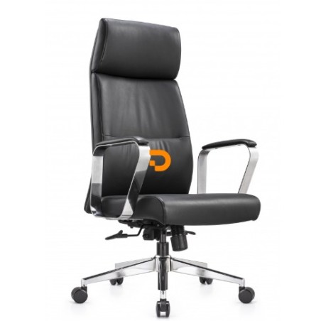 CADEIRA PU HIGH EXEC 2NIVEIS BIFMA BK