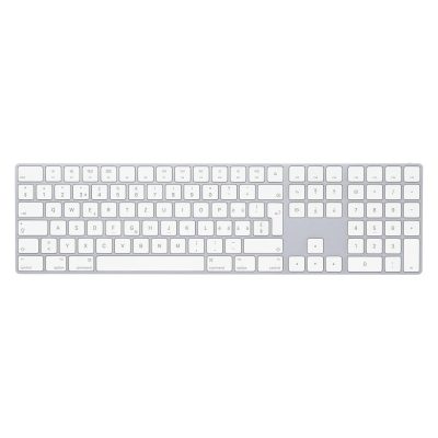 Imagem ilustrativa - Apple Magic Keyboard com teclado numérico prateado