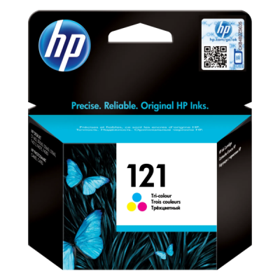 Tinteiro HP 121 tricolor CC643HE
