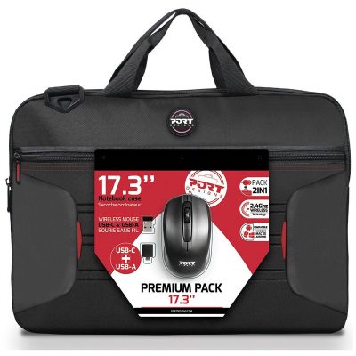 Bolsa Port Designs Premium Pack 17,3 com rato